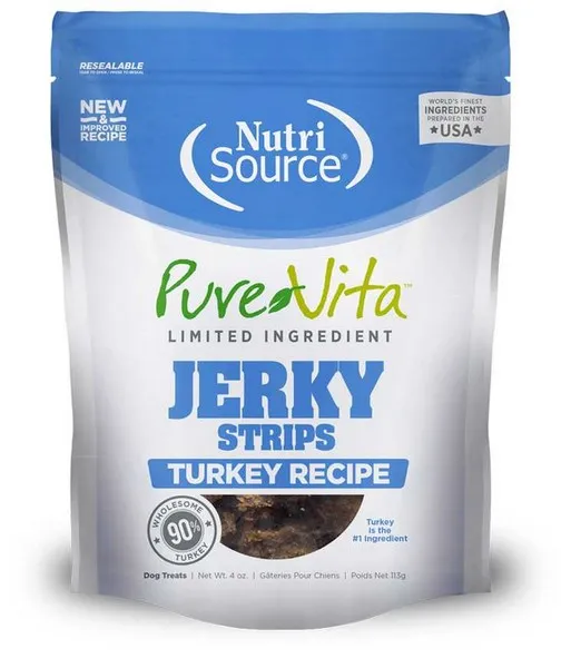 4 oz. Nutrisource Pure  Turkey Jerky - Health/First Aid